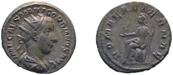 RIC IV Gordian III 70, реверс, bm