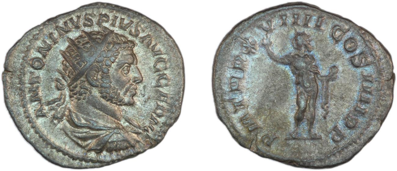 RIC IV Caracalla 281A, аверс, bm