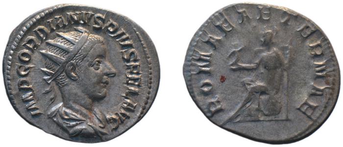 RIC IV Gordian III 70, реверс, bm