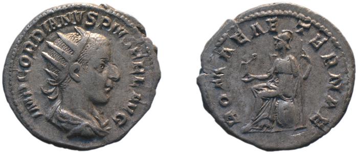 RIC IV Gordian III 70, реверс, bm