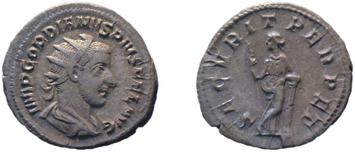 RIC IV Gordian III 152, реверс, bm