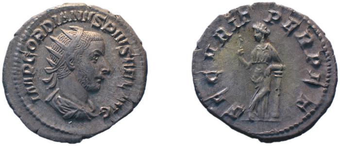 RIC IV Gordian III 152, реверс, bm