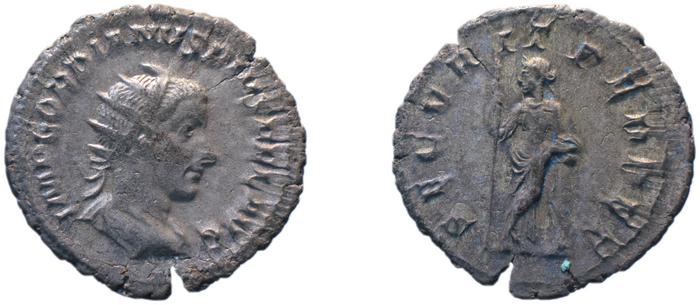 RIC IV Gordian III 152, реверс, bm