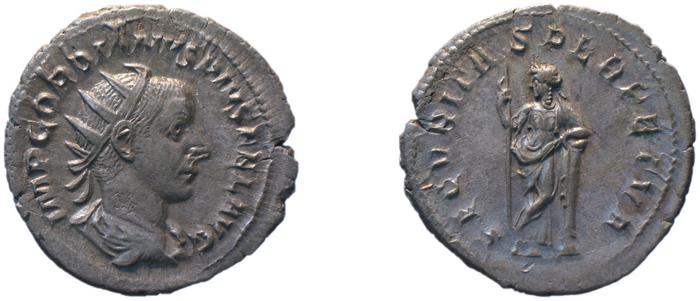 RIC IV Gordian III 153, реверс, bm