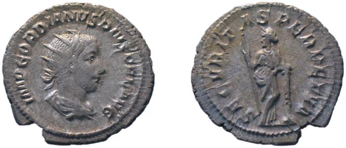 RIC IV Gordian III 153, реверс, bm