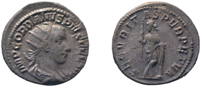 RIC IV Gordian III 153, реверс, bm