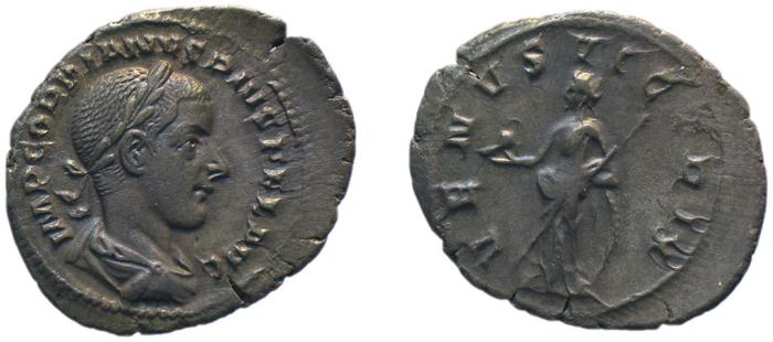 RIC IV Gordian III 131, реверс, bm