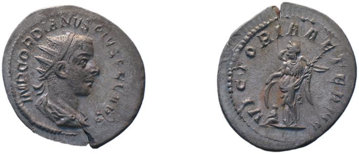 RIC IV Gordian III 156, реверс, bm
