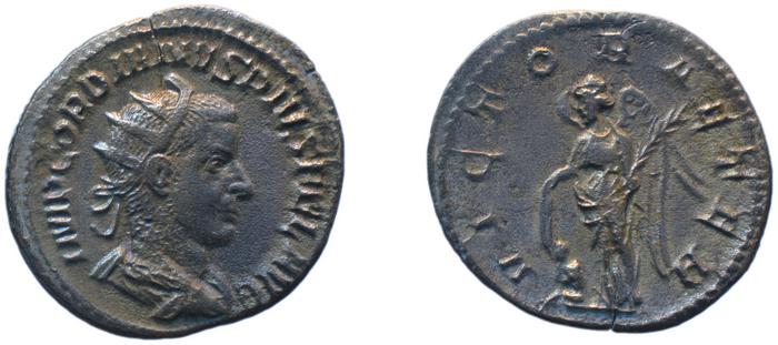 RIC IV Gordian III 154, реверс, bm