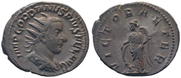 RIC IV Gordian III 154, реверс, bm