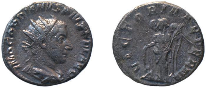 RIC IV Gordian III 156, реверс, bm