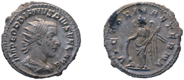 RIC IV Gordian III 156, реверс, bm