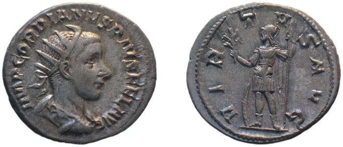 RIC IV Gordian III 71, реверс, bm
