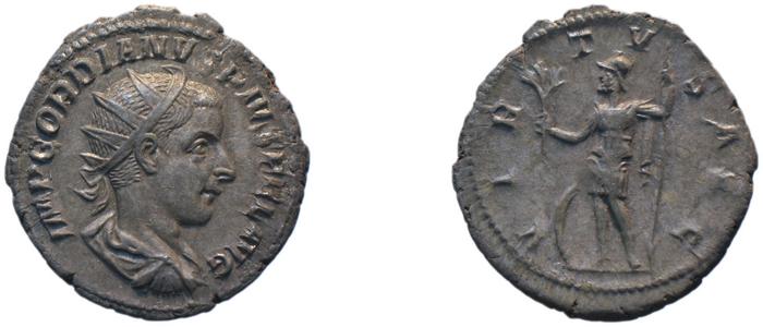 RIC IV Gordian III 71, реверс, bm