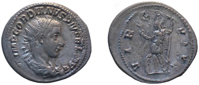 RIC IV Gordian III 71, реверс, bm