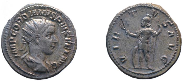 RIC IV Gordian III 71, реверс, bm