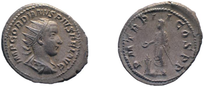 RIC IV Gordian III 68, реверс, bm