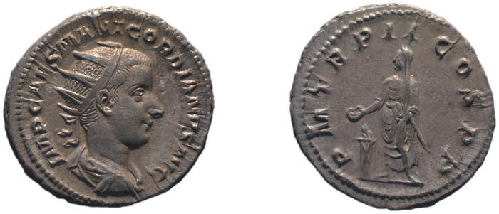 RIC IV Gordian III 37, реверс, bm