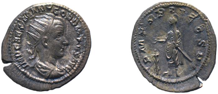 RIC IV Gordian III 37, реверс, bm