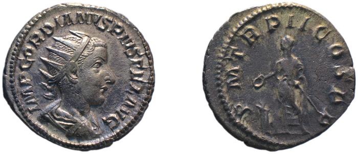 RIC IV Gordian III 68, реверс, bm