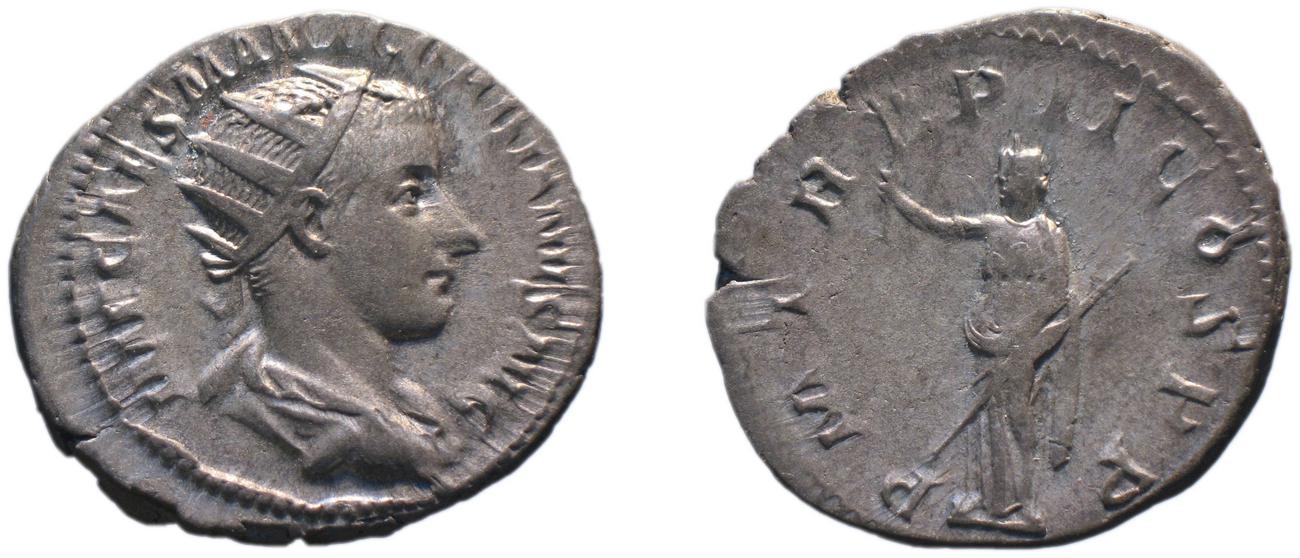 аверс RIC IV Gordian III 17