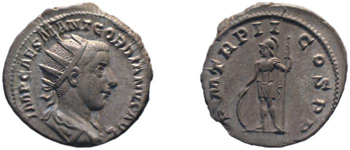 RIC IV Gordian III 20, реверс, bm