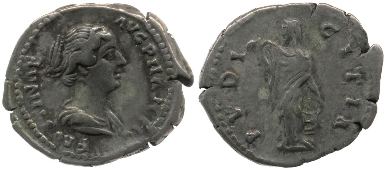 RIC III Antoninus Pius 507A, аверс, bm