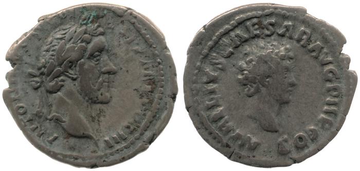 реверс RIC III Antoninus Pius 417A