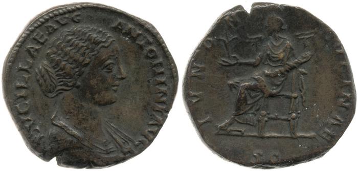RIC III Marcus Aurelius 1747, реверс, bm
