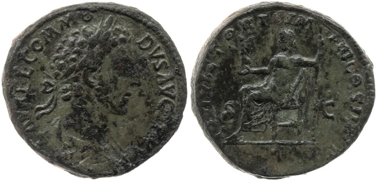 RIC III Marcus Aurelius 291, аверс, bm