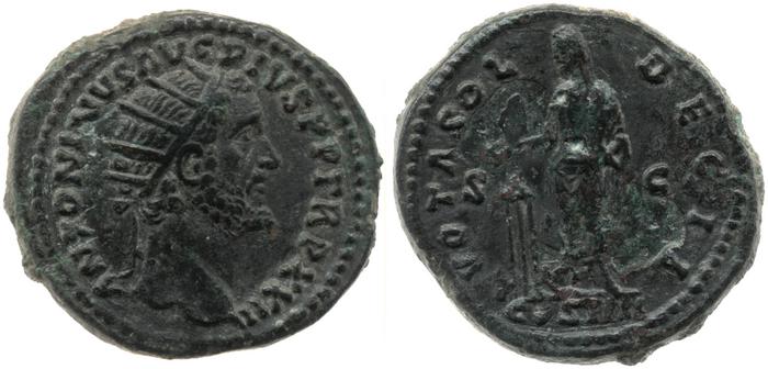 реверс RIC III Antoninus Pius 1018