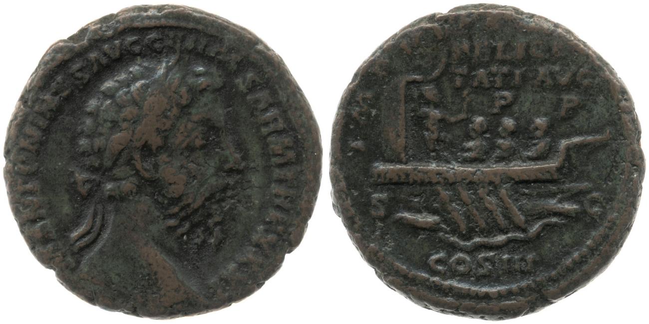 RIC III Marcus Aurelius 1195, аверс, bm