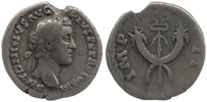 реверс RIC III Antoninus Pius 107B