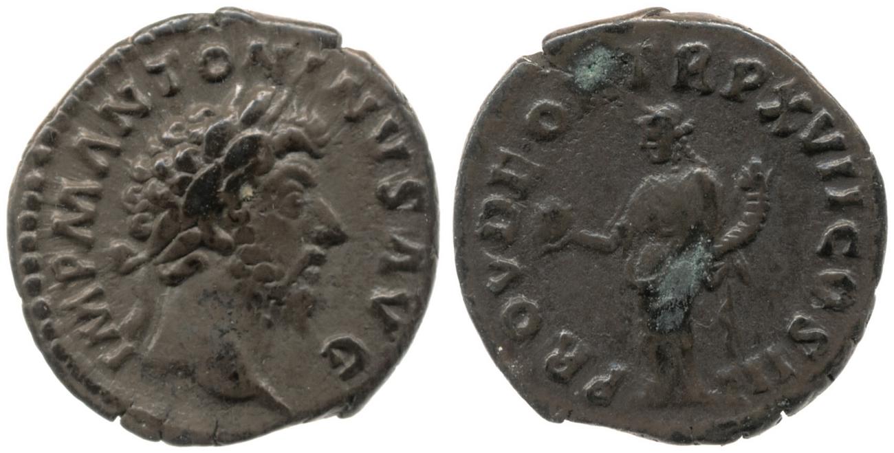 аверс RIC III Marcus Aurelius 73