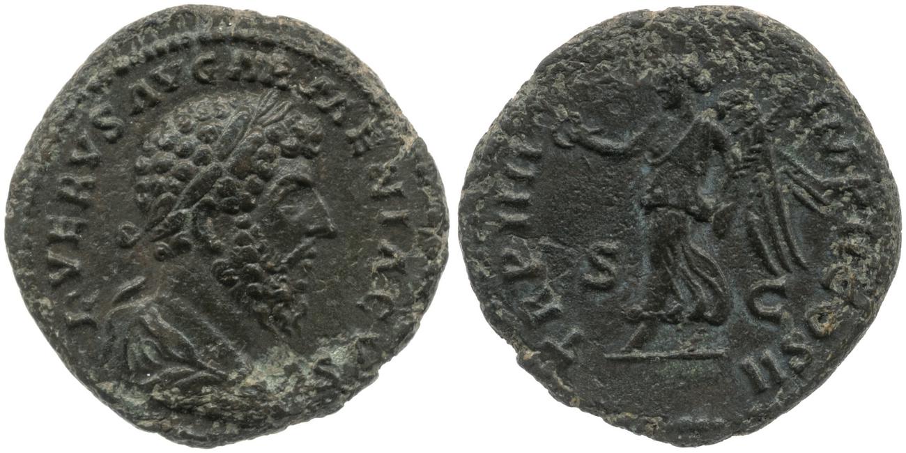 RIC III Marcus Aurelius 1393, аверс, bm