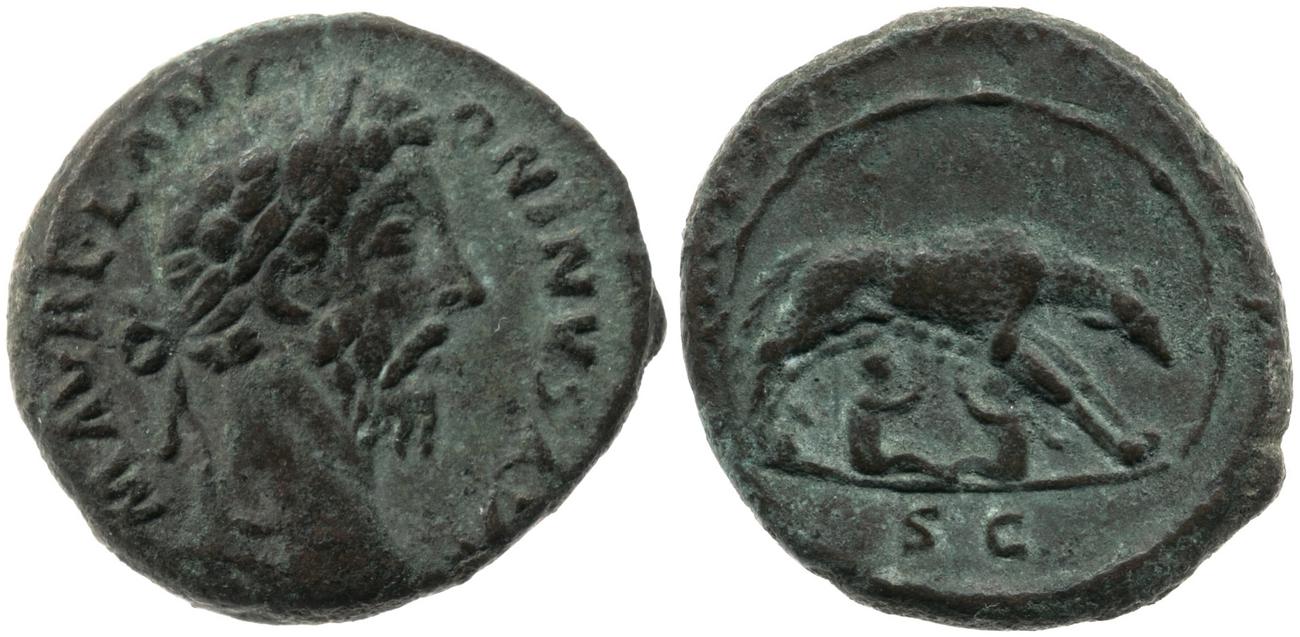 RIC III Marcus Aurelius 1247, аверс, bm