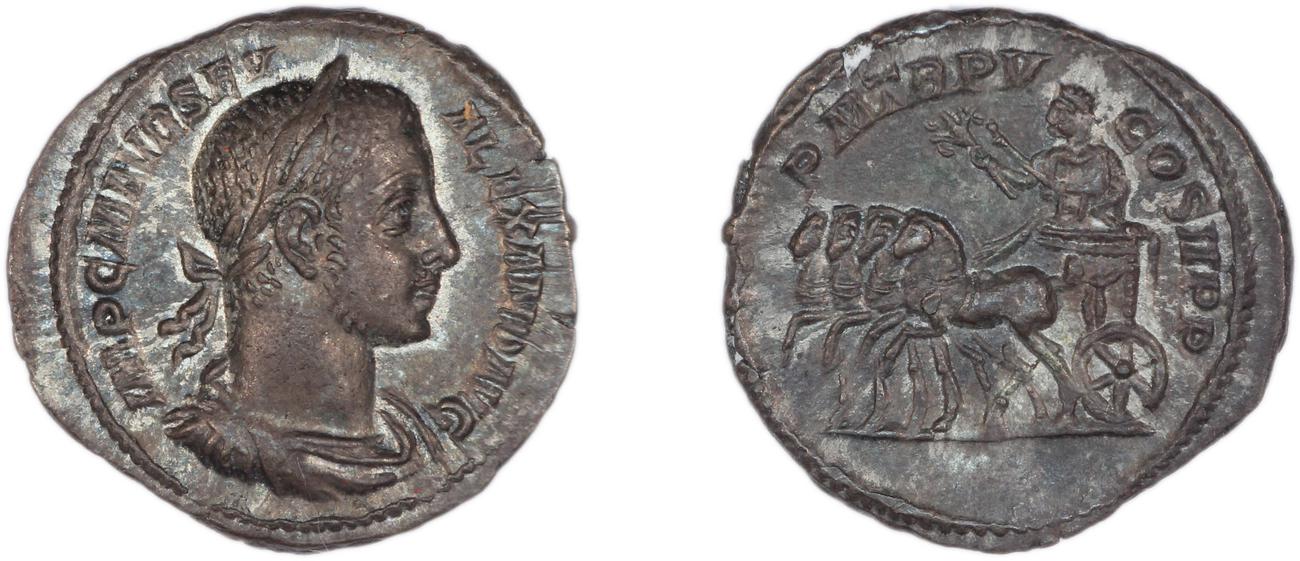 аверс RIC IV Severus Alexander 56A