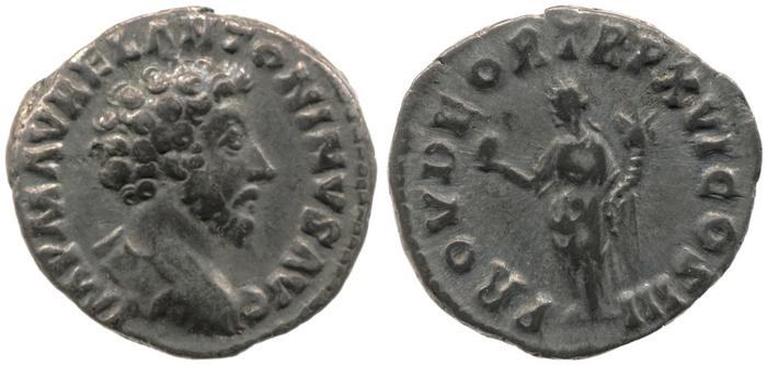RIC III Marcus Aurelius 50, реверс, bm