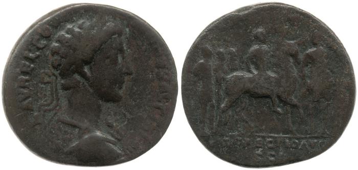 реверс RIC III Marcus Aurelius 1613