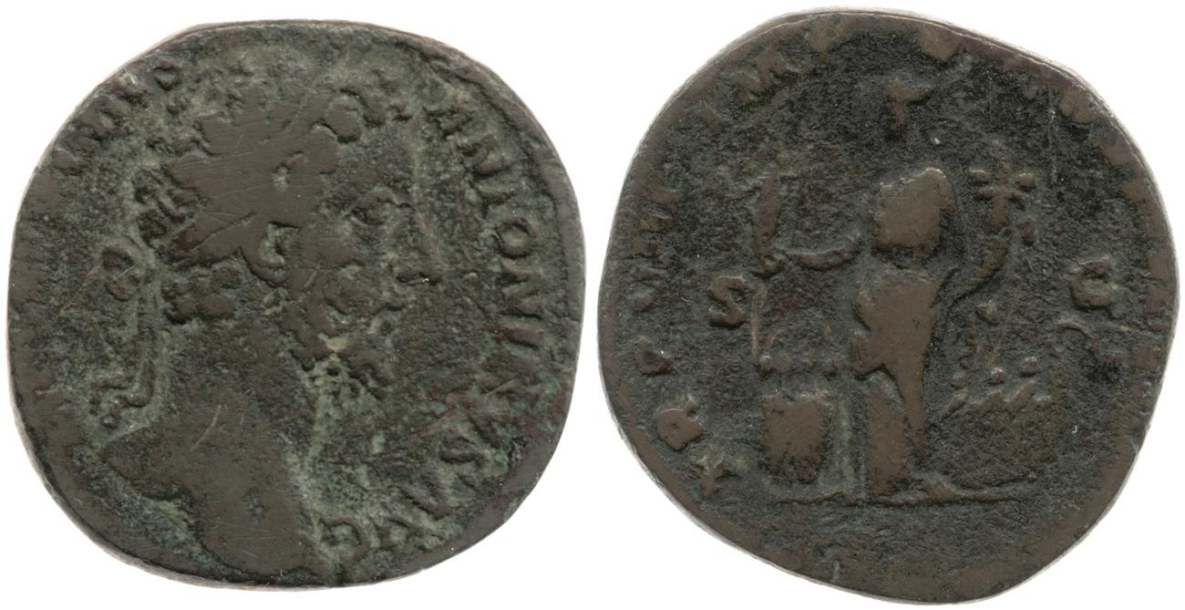 RIC III Commodus 350, аверс, bm