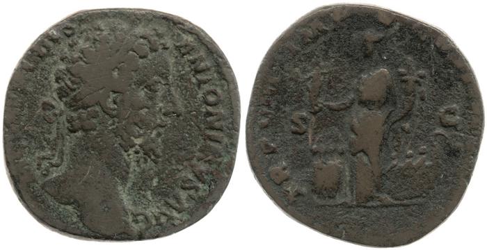 RIC III Commodus 350, реверс, bm