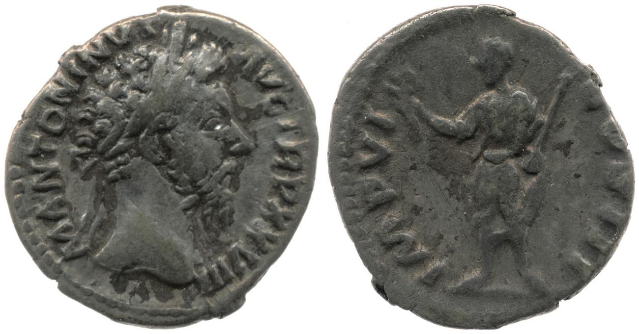 аверс RIC III Marcus Aurelius 296