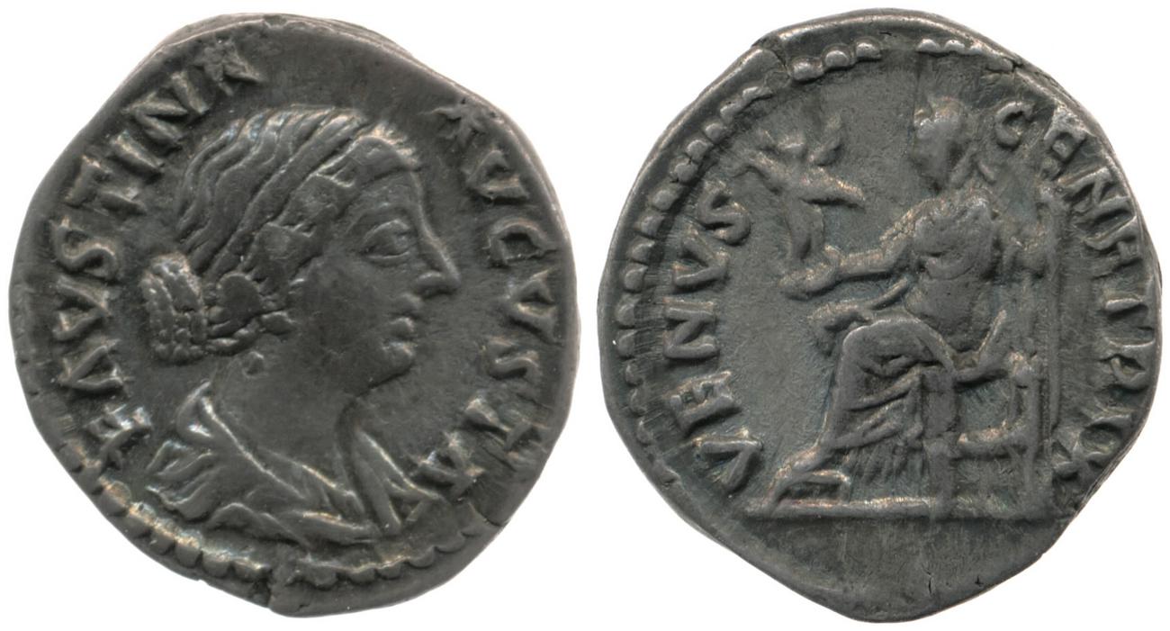 аверс RIC III Marcus Aurelius 735
