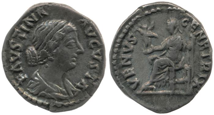 реверс RIC III Marcus Aurelius 735