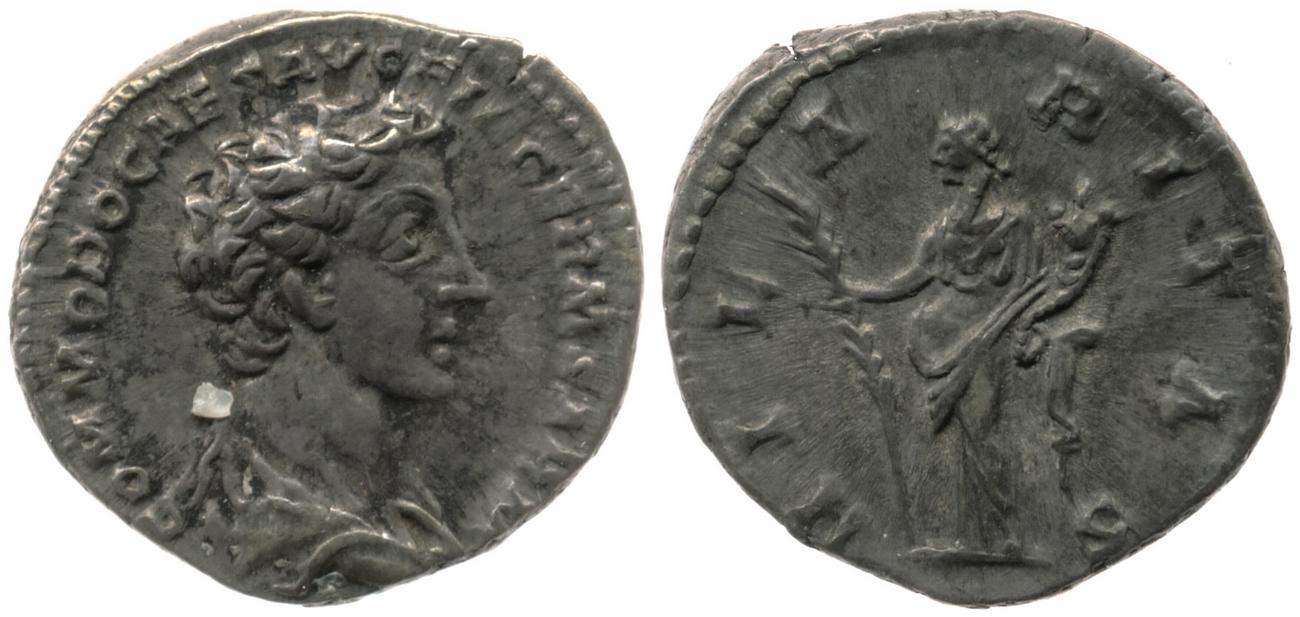 RIC III Marcus Aurelius 611, аверс, bm