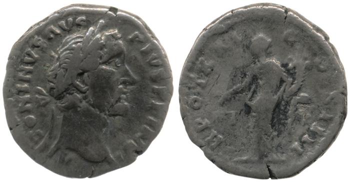 реверс RIC III Antoninus Pius 276