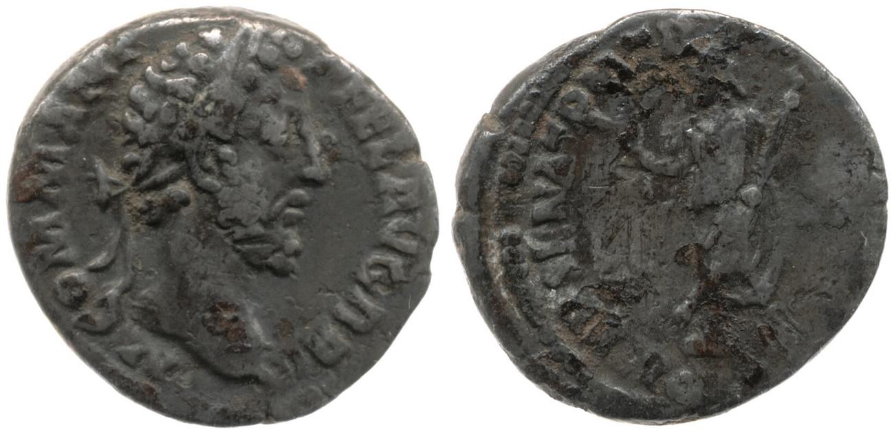 RIC III Commodus 157, аверс, bm