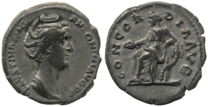 реверс RIC III Antoninus Pius 327