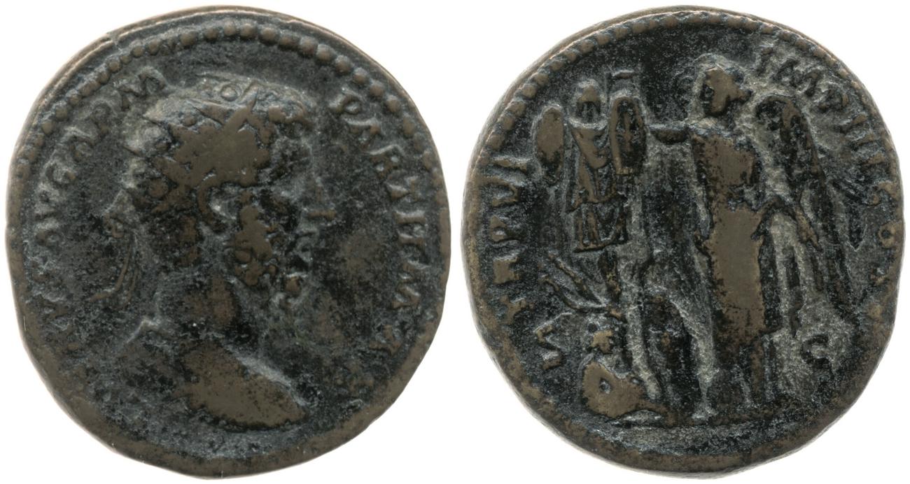 аверс RIC III Marcus Aurelius 1450