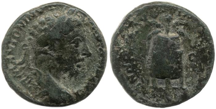 RIC III Marcus Aurelius 1122, реверс, bm